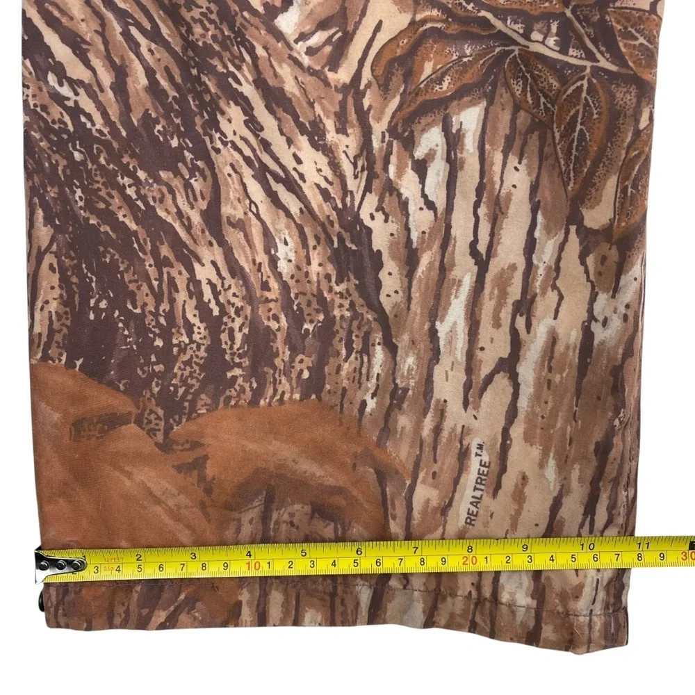 Vtg 10X Mens 2XL Regular Pants Realtree Camo GoreTex RainWear Hunting Outdoor